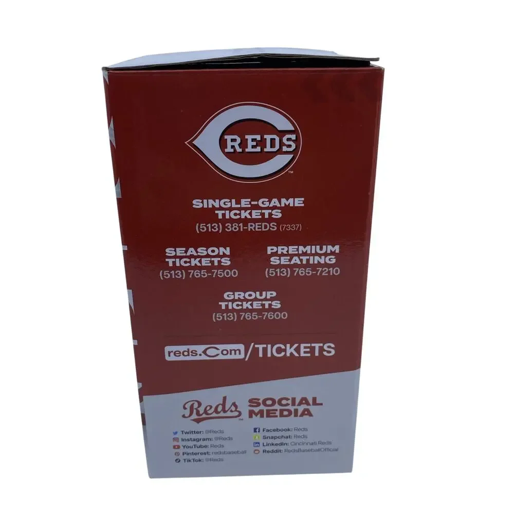 Mr. Redlegs 2022 Altafiber Bobblehead Cincinnati Reds Mascot SGA New In Box
